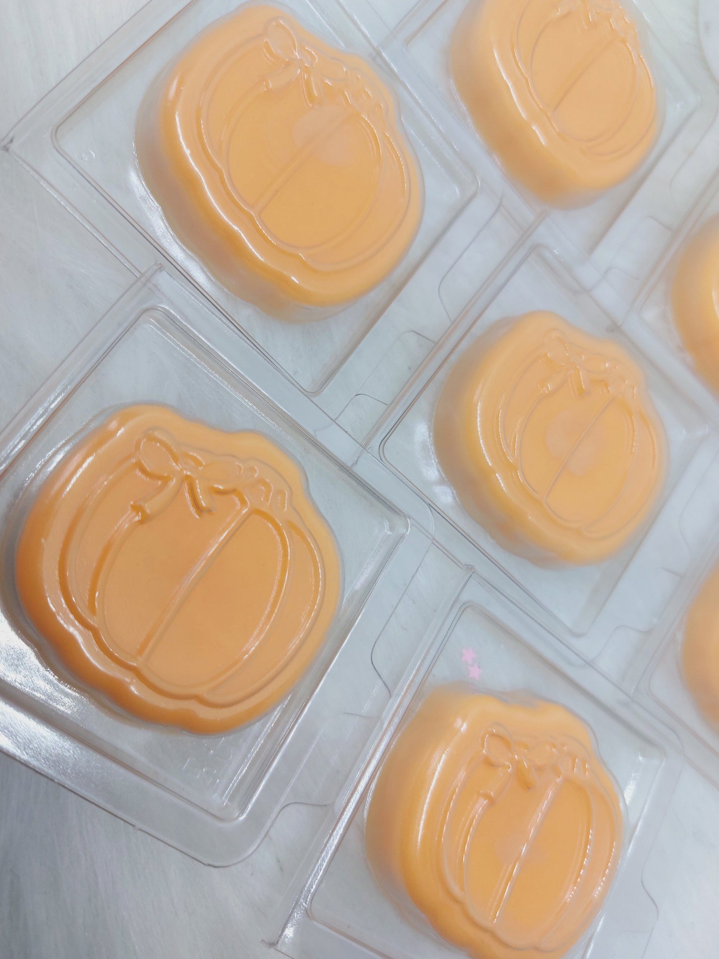 Cranberry Pumpkin Spice. Pumpkin shapes